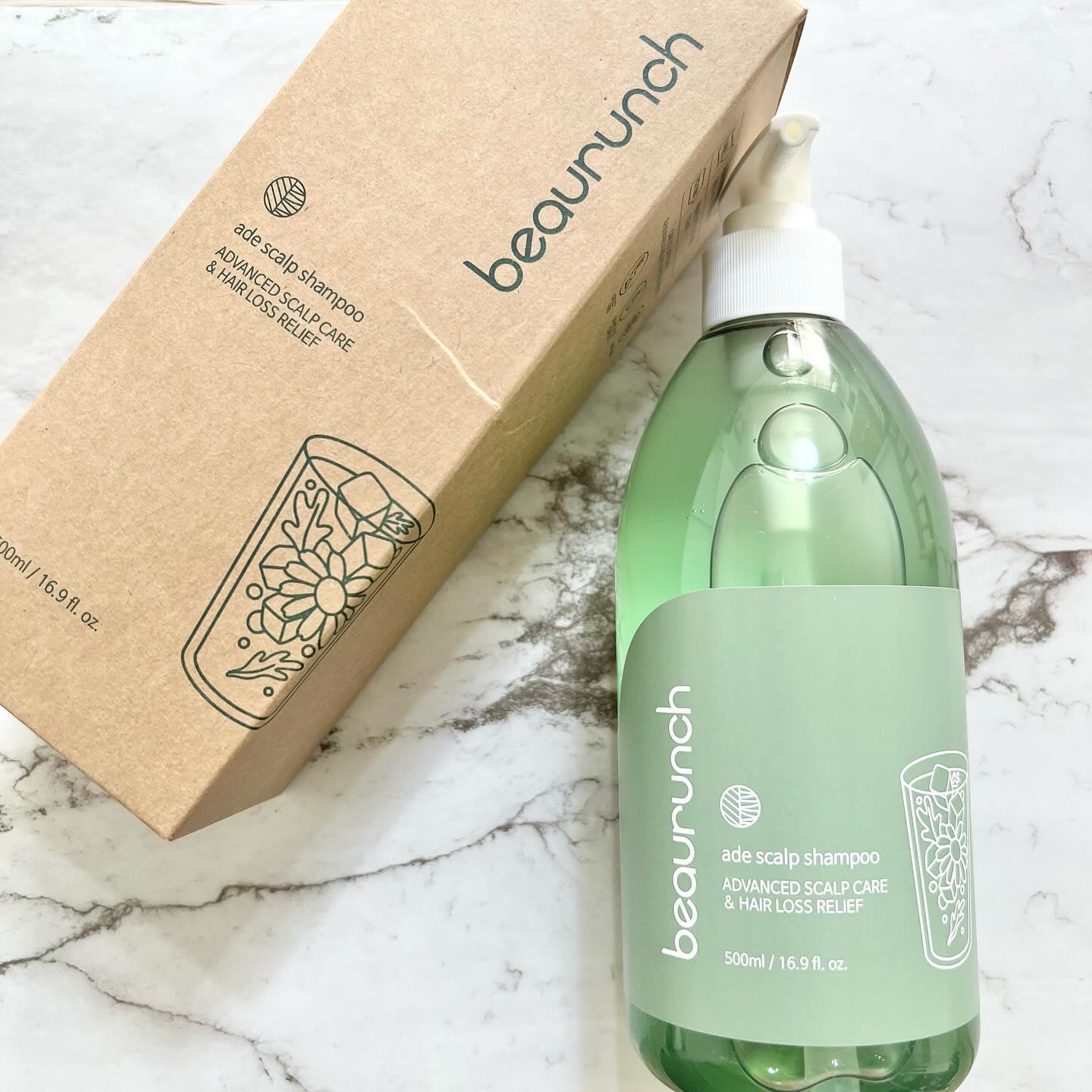 エイドスカルプシャンプー/ビューランチ/市販シャンプーを使ったクチコミ（1枚目）