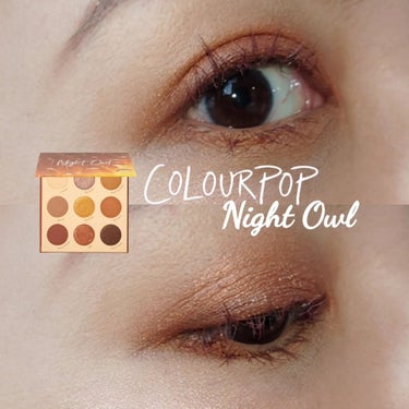 ColourPop Night Owlのクチコミ「#いつかのメイク ⁡
⁡@colourpopcosmetics ⁡
⁡ #colourpopn.....」（1枚目）