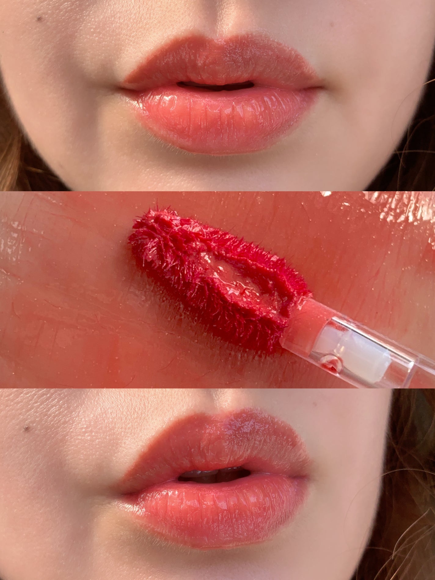 ノンスティッキーダズルティント/unleashia/リップティントを使ったクチコミ(6枚目)