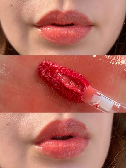 ノンスティッキーダズルティント/unleashia/リップティントを使ったクチコミ(6枚目)