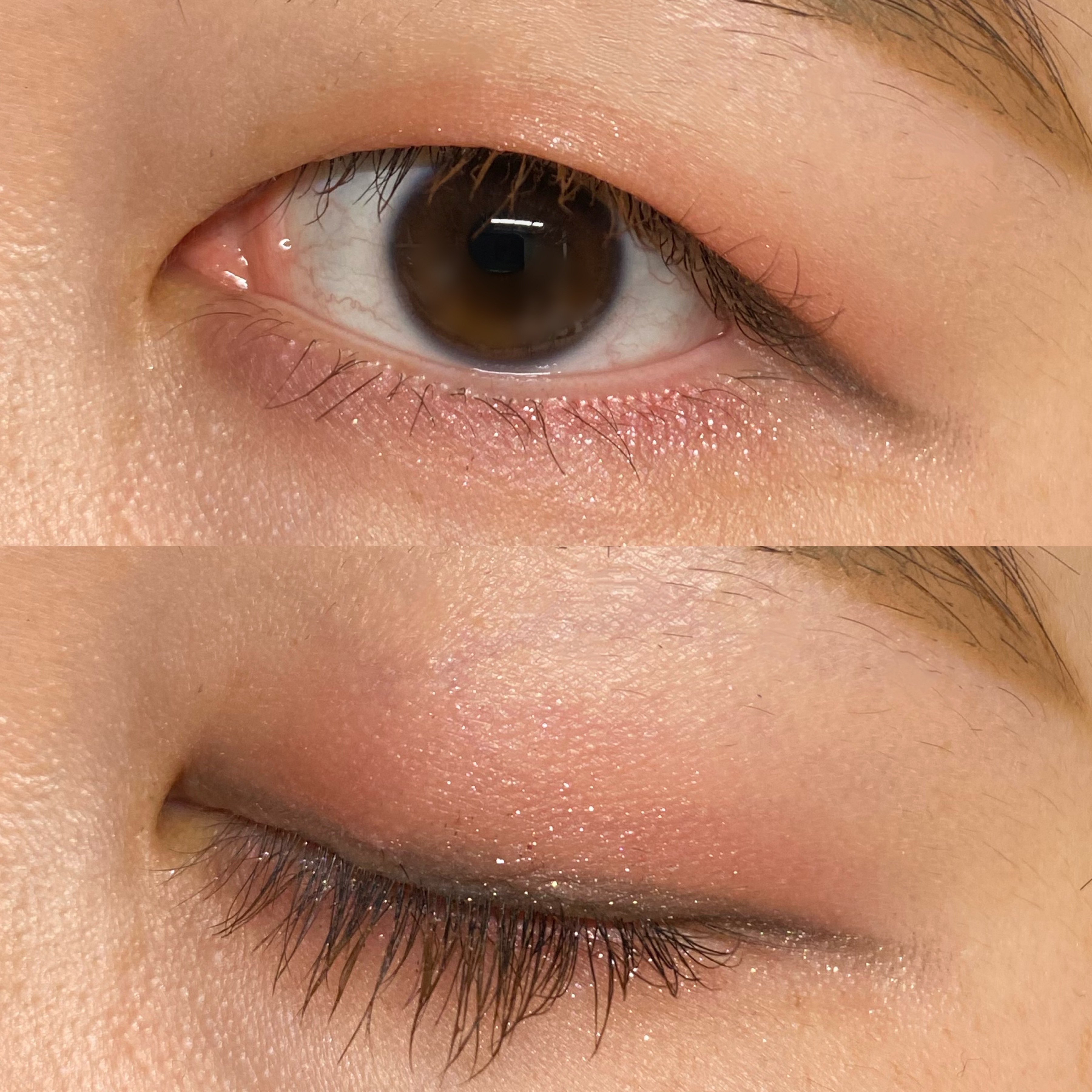 ラズル アイカラー 48 Obsessed pink/エレガンス ラズル /単色アイシャドウを使ったクチコミ（1枚目）