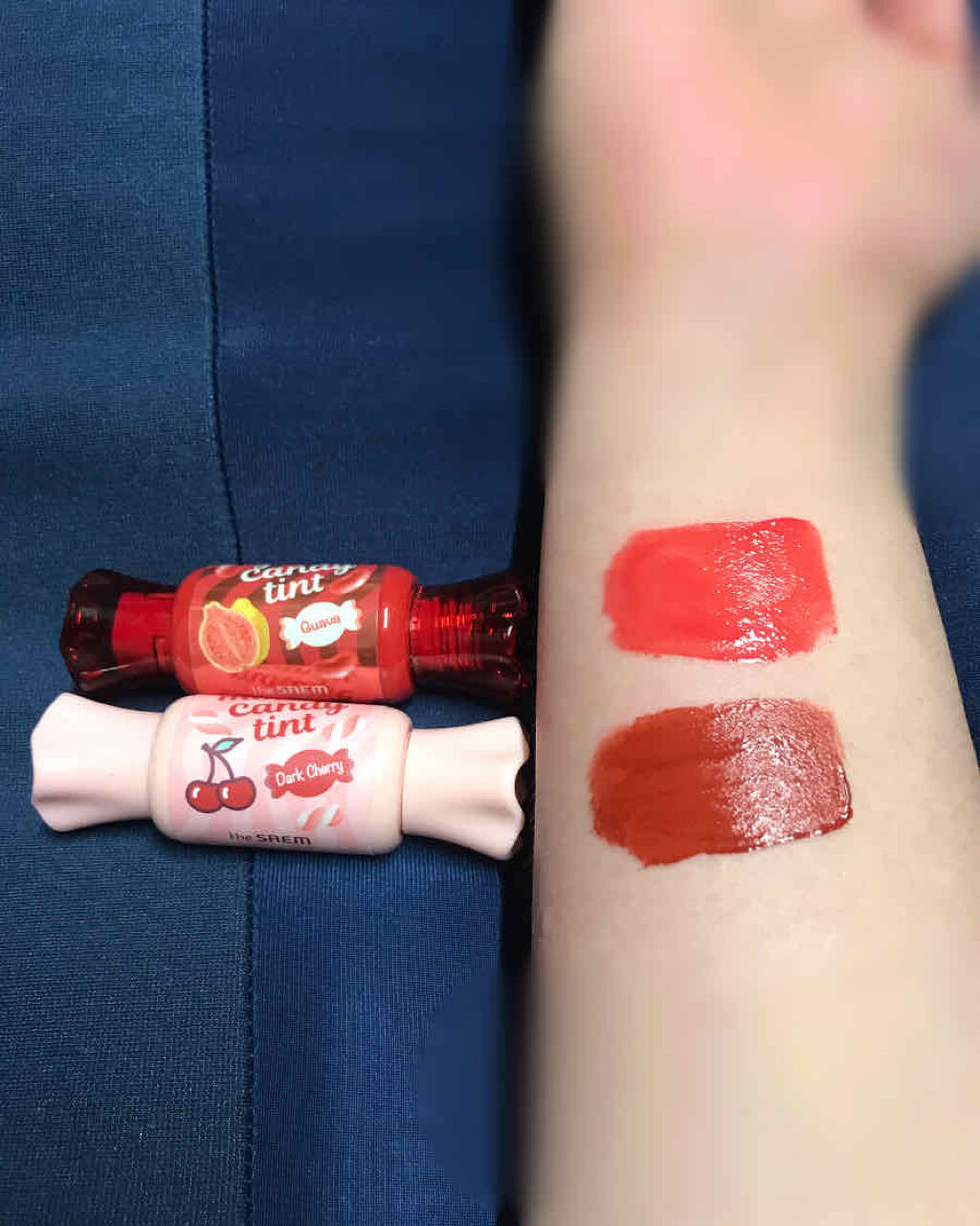 ジェリー キャンディー ティント/the SAEM/リップティントを使ったクチコミ（2枚目）