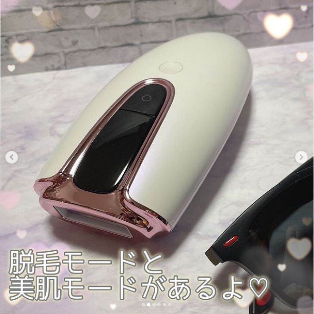 shinasaka 脱毛器 光美容器/shinasaka/家庭用脱毛器を使ったクチコミ(2枚目)