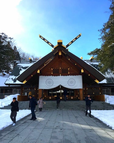 ひろろん  on LIPS 「🌸雑談🌸今日は天気が悪かったけど、友達と北海道神宮に初詣⛩行っ..」（1枚目）