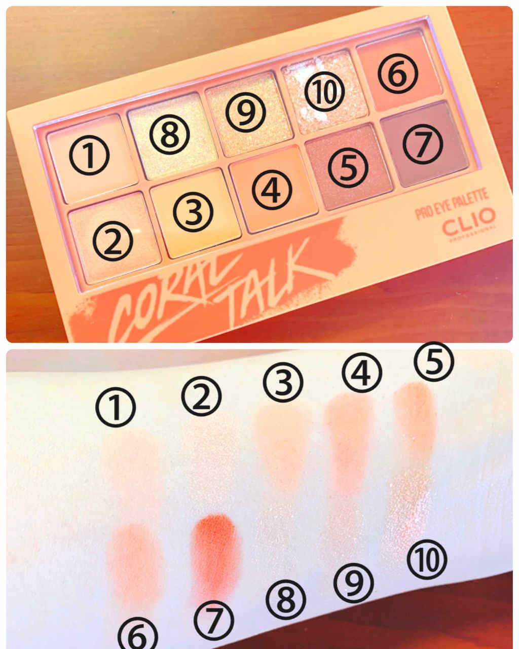 プロ アイ パレット/CLIO/アイシャドウパレットを使ったクチコミ（3枚目）