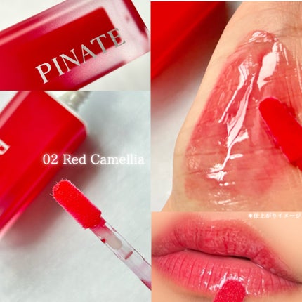 ナチュラルブルームリップオイルセラム 3色セット/PINATE/リップグロスを使ったクチコミ(7枚目)