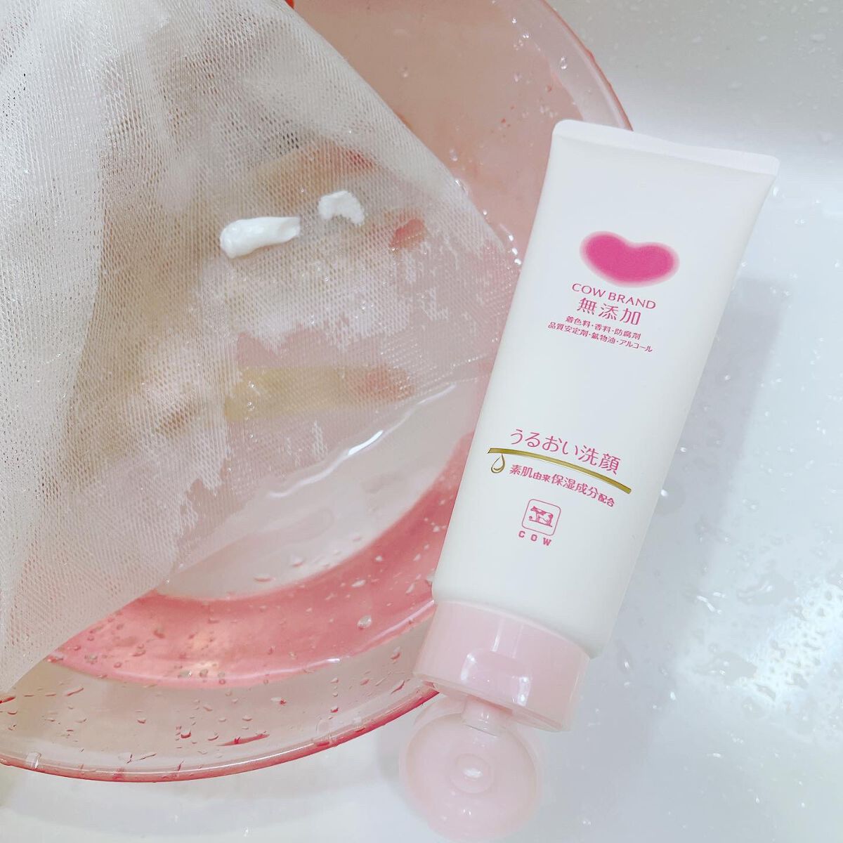 うるおい洗顔/カウブランド無添加/洗顔フォームを使ったクチコミ(3枚目)