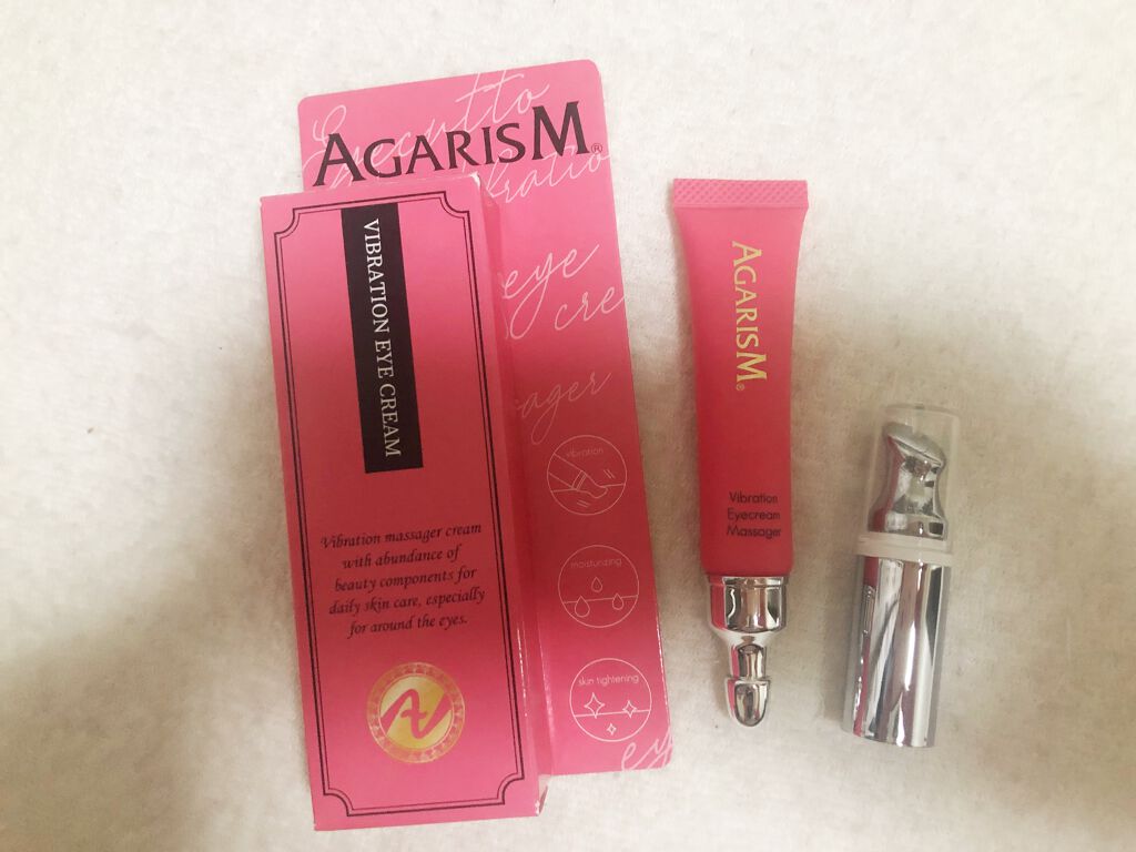 アイキュット マッサージャークリーム/AGARISM/アイケア・アイクリームを使ったクチコミ（1枚目）