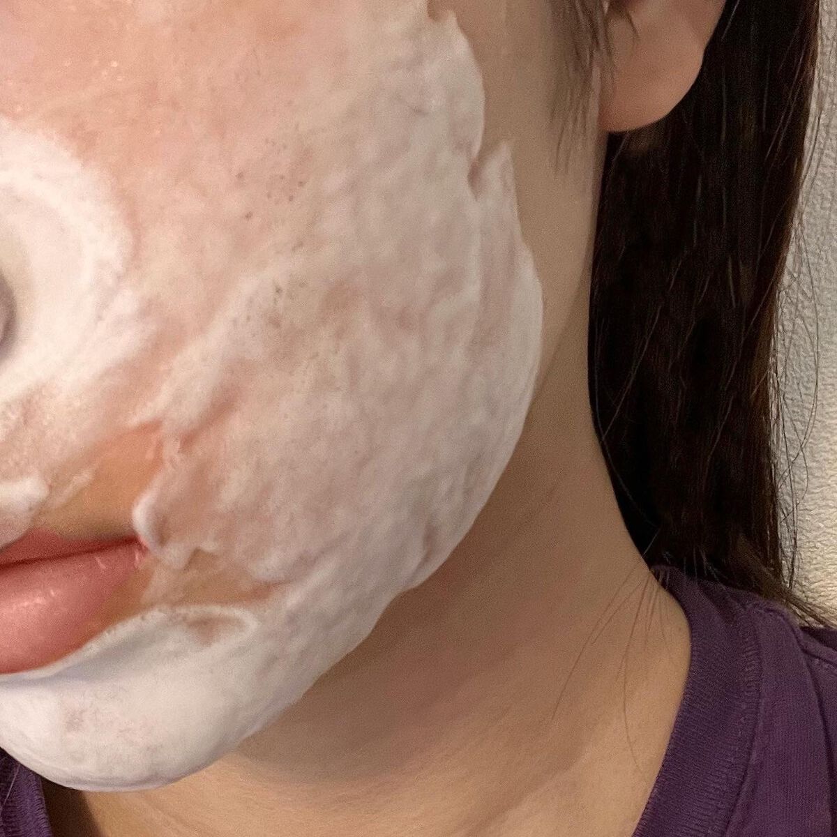 洗顔だけじゃない+パックもできる洗顔料/ONE STONE TWO BIRDS/その他洗顔料を使ったクチコミ(3枚目)