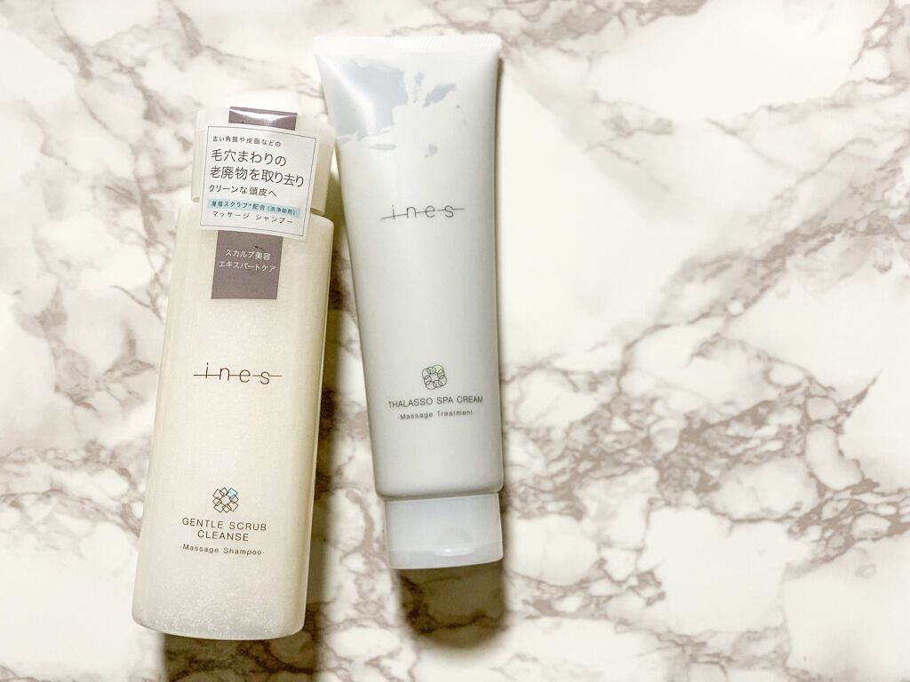 ジェントル スクラブ クレンズ/ines/市販シャンプーを使ったクチコミ（2枚目）