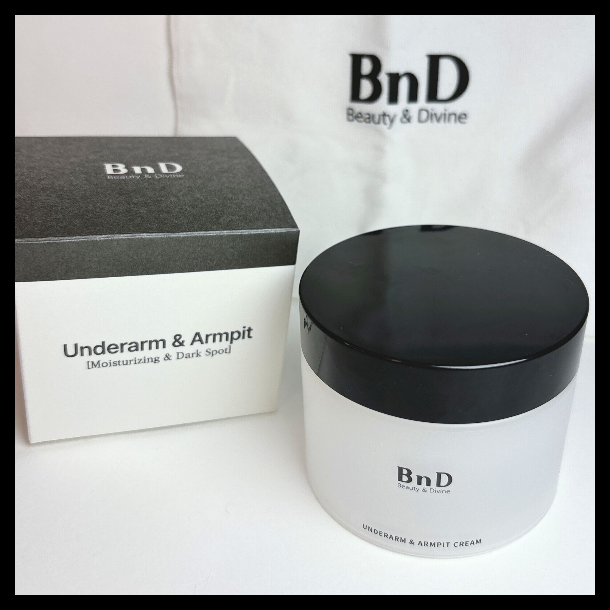 BnDアンダーアームクリーム(ボディクリーム)/BnD/デリケートゾーンケアを使ったクチコミ（1枚目）