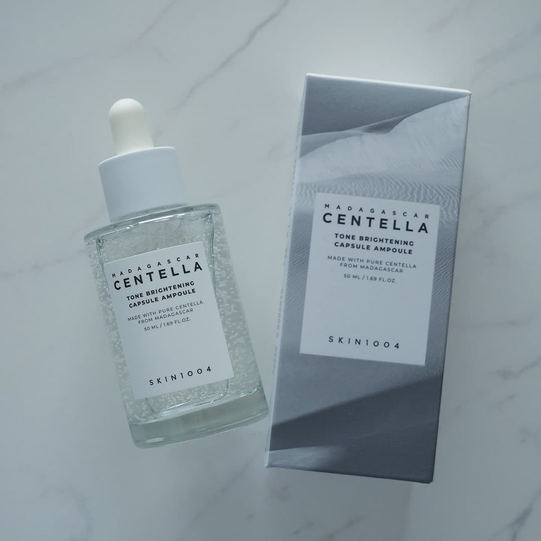トーンブライトニング カプセルアンプル/SKIN1004/美容液を使ったクチコミ（1枚目）
