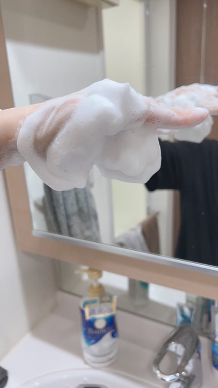 バウンシア ボディソープ ホワイトソープの香り/Bouncia/ボディソープを使ったクチコミ(2枚目)