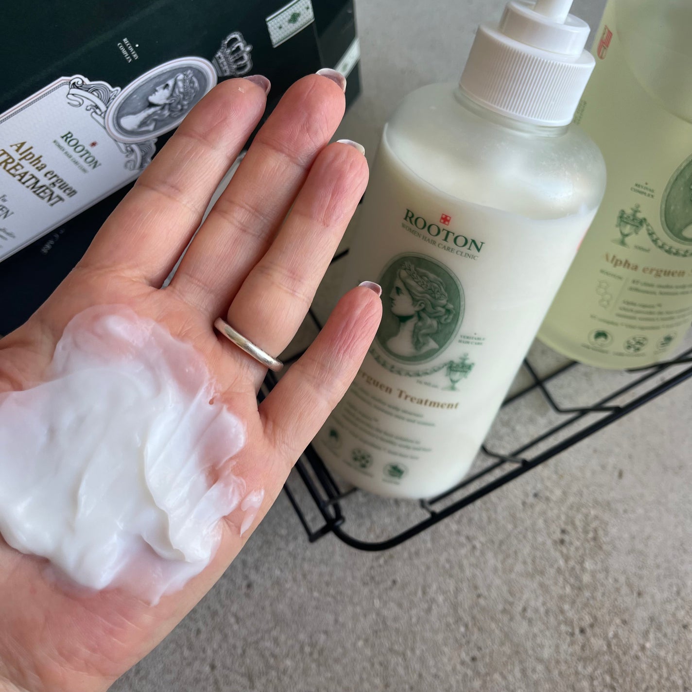 アルファエルゲンンシャンプー/トリートメント/ROOTON/市販シャンプーを使ったクチコミ(5枚目)