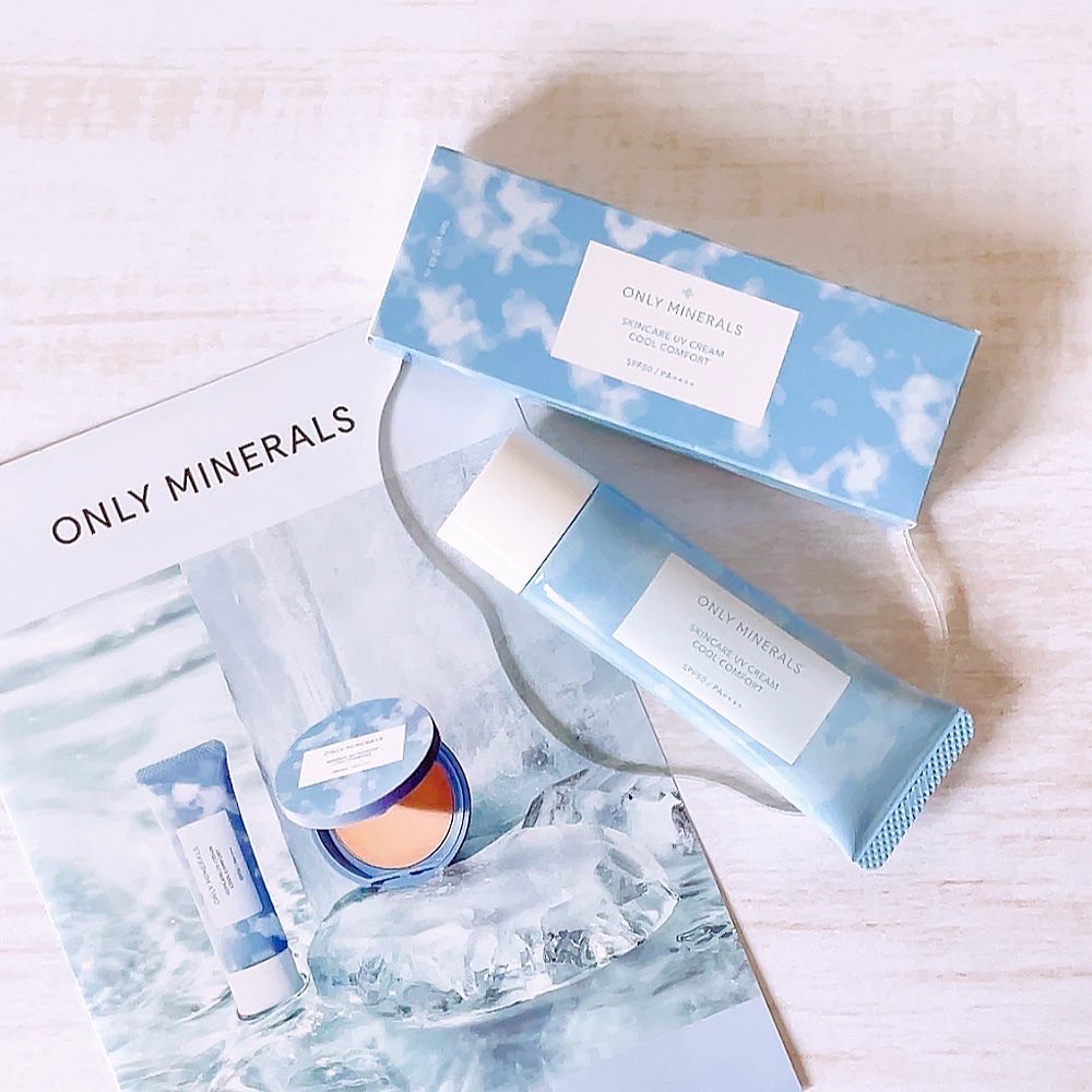 スキンケアUVクリーム クールコンフォート EX01 クリア/ONLY MINERALS/化粧下地を使ったクチコミ（1枚目）