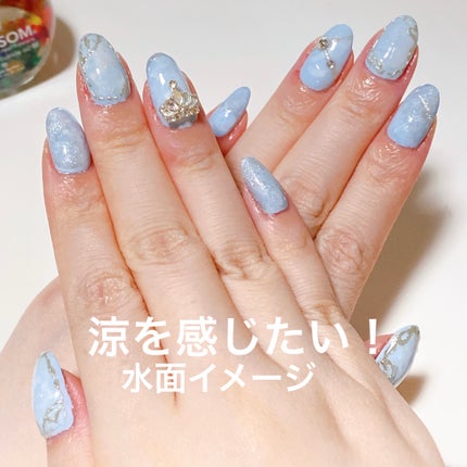 パル カラージェル/キャンドゥ/ジェルネイルを使ったクチコミ(4枚目)