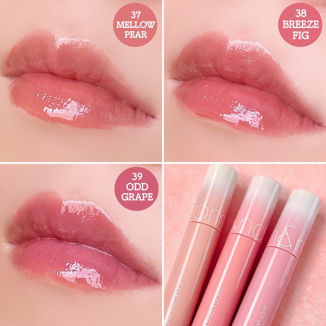 ジューシーラスティングティント/rom&nd/リップティントを使ったクチコミ(8枚目)