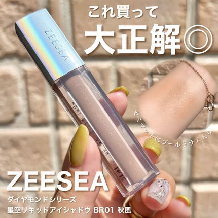 ダイヤモンドシリーズ 星空リキッドアイシャドウ/ZEESEA/リキッドアイシャドウを使ったクチコミ(1枚目)