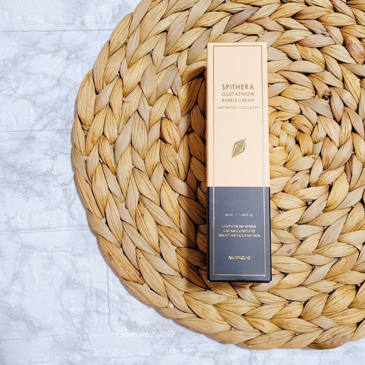 スピテラグルタチオンバブルクリーム/NUDIQUE/フェイスクリームを使ったクチコミ(6枚目)