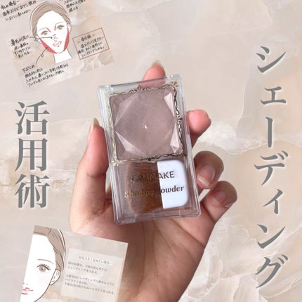 シェーディングパウダー/キャンメイク/シェーディングを使ったクチコミ(1枚目)