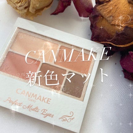 パーフェクトマルチアイズ/キャンメイク/アイシャドウパレットを使ったクチコミ(1枚目)