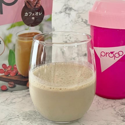 プロポ プロテイン(カフェオレ味)/ロート製薬/その他プロテインを使ったクチコミ(8枚目)