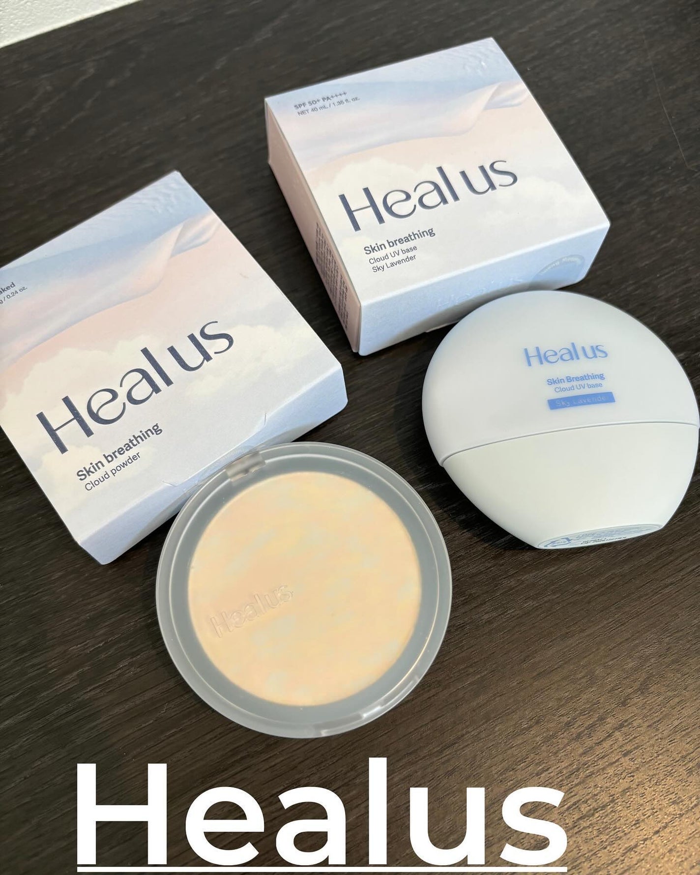 クラウドパウダー/Healus/プレストパウダーを使ったクチコミ(1枚目)