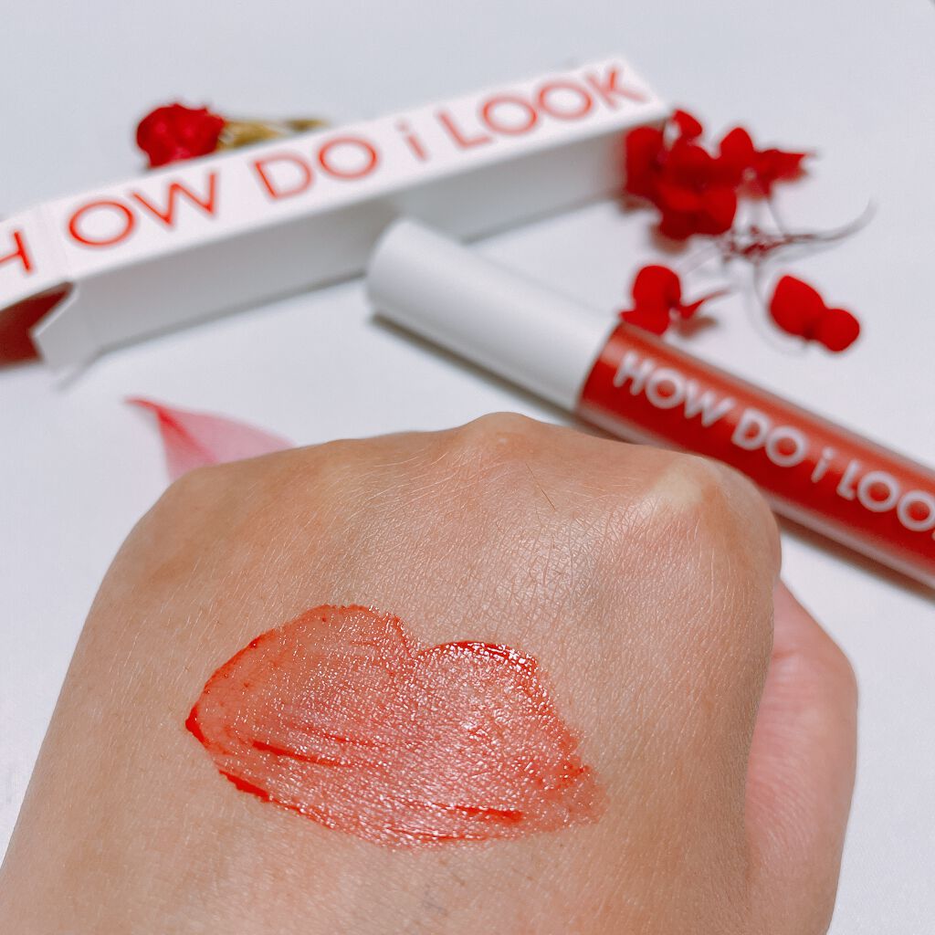 エマルジョンリップティント/HOWDOiLOOK/リップティントを使ったクチコミ(3枚目)