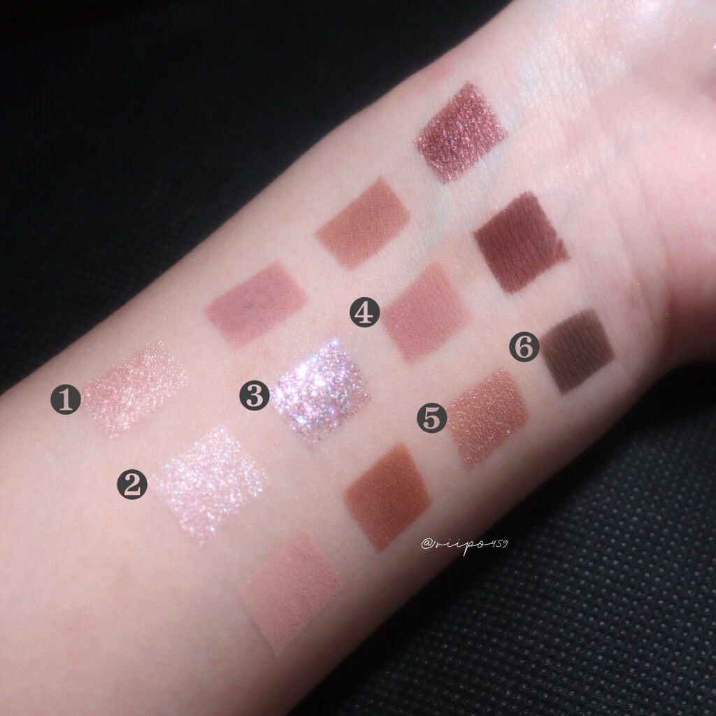 FLUTTER BY/ColourPop/アイシャドウパレットを使ったクチコミ(2枚目)