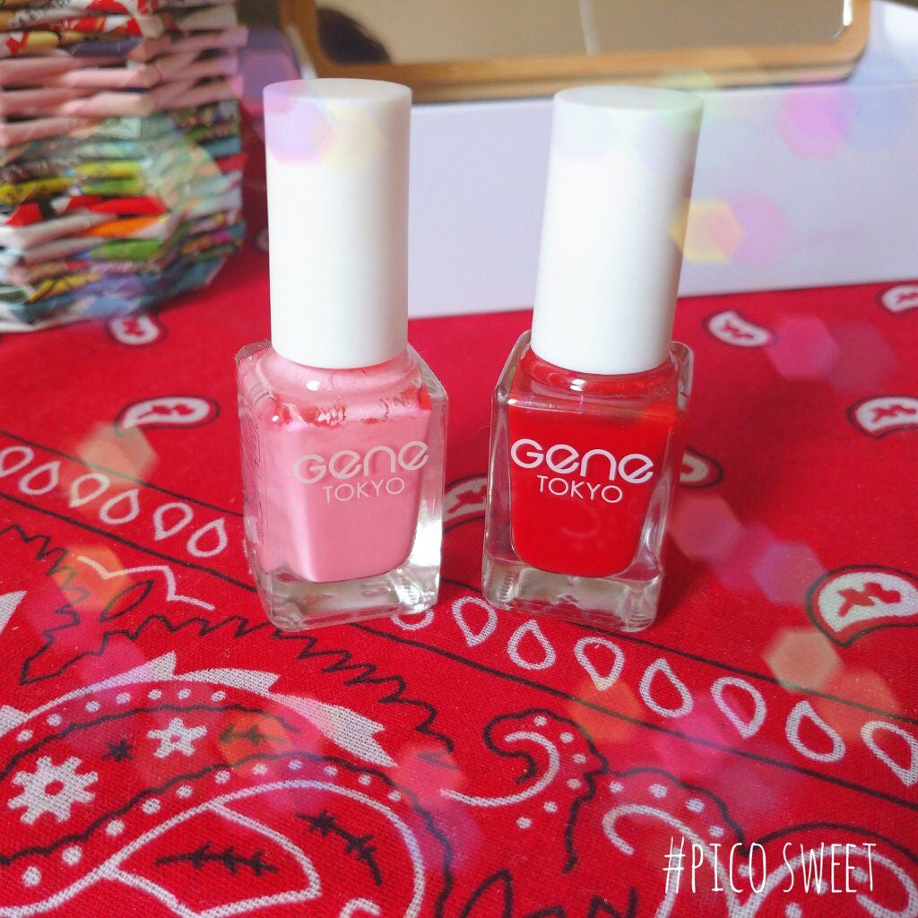 フレンドネイル(リニューアル品) /DAISO/マニキュアを使ったクチコミ(4枚目)