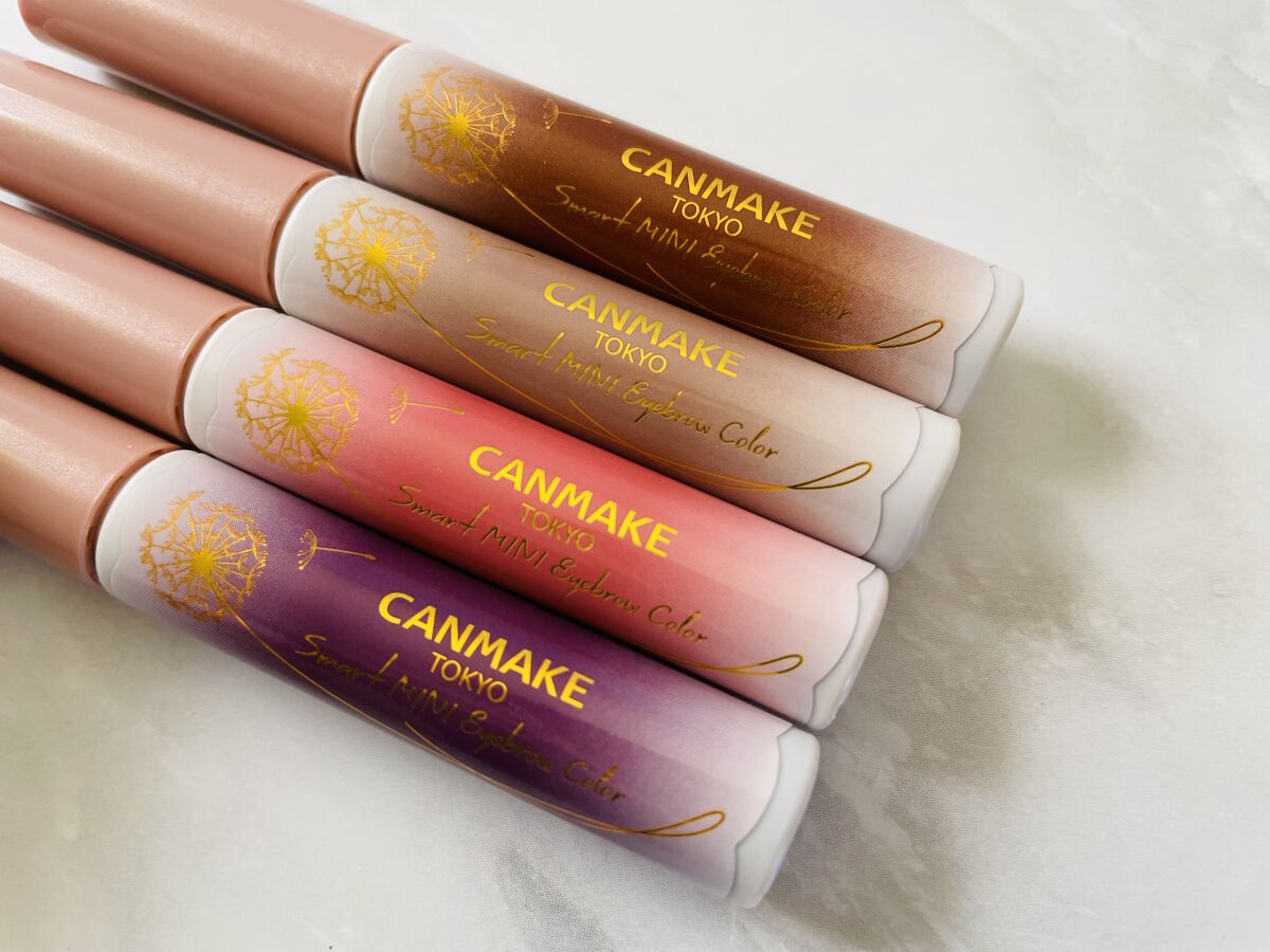 スマートミニアイブロウカラー 01 いつものブラウン/キャンメイク/眉マスカラを使ったクチコミ（1枚目）