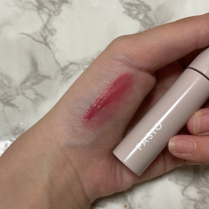 ワンデイ アートメイク ルージュ/FASIO/口紅を使ったクチコミ(2枚目)