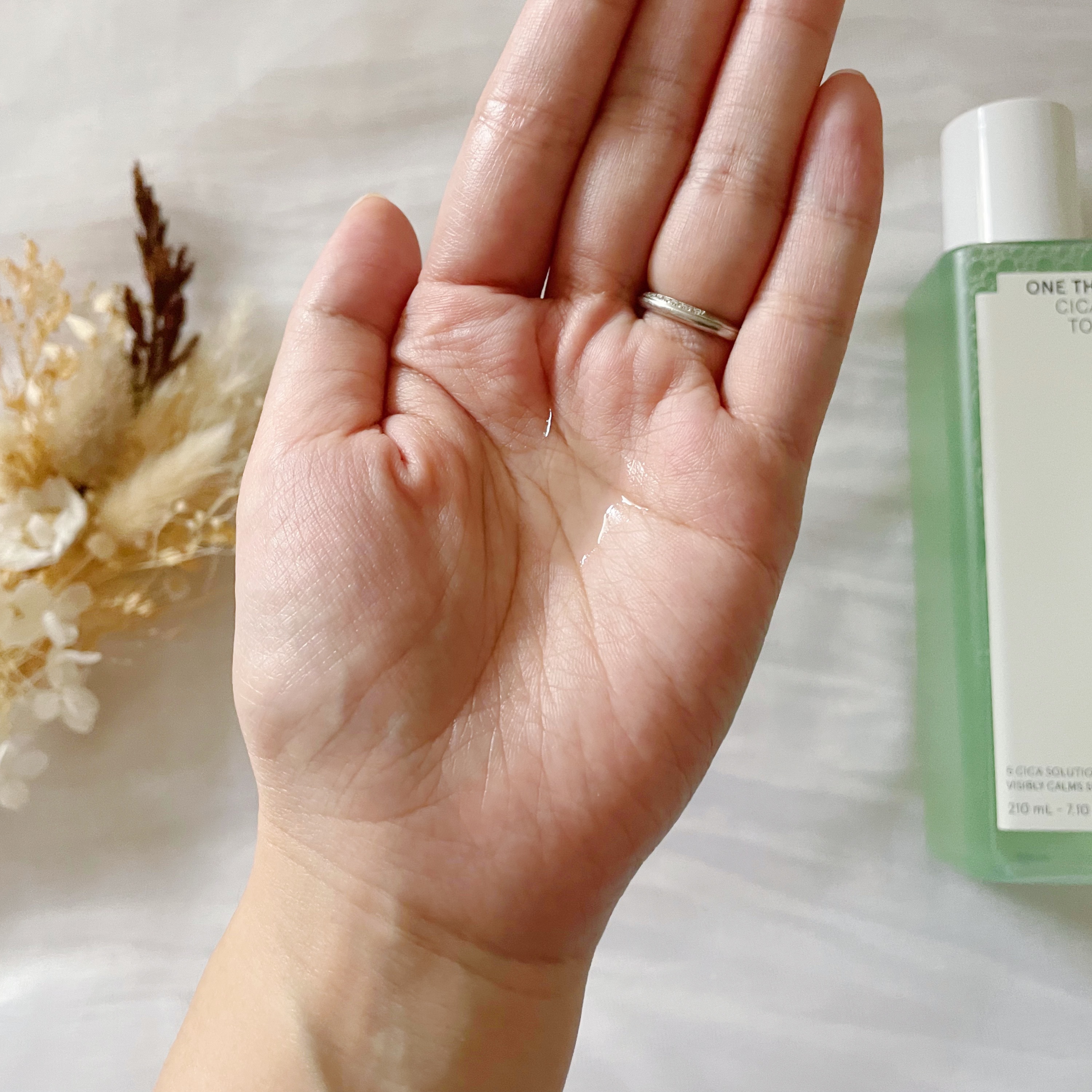 シカB5トナー/ONE THING/化粧水を使ったクチコミ（3枚目）