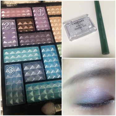 30COLORSEYESHADOWPALETTE/Dolly Angel/アイシャドウパレットを使ったクチコミ（2枚目）