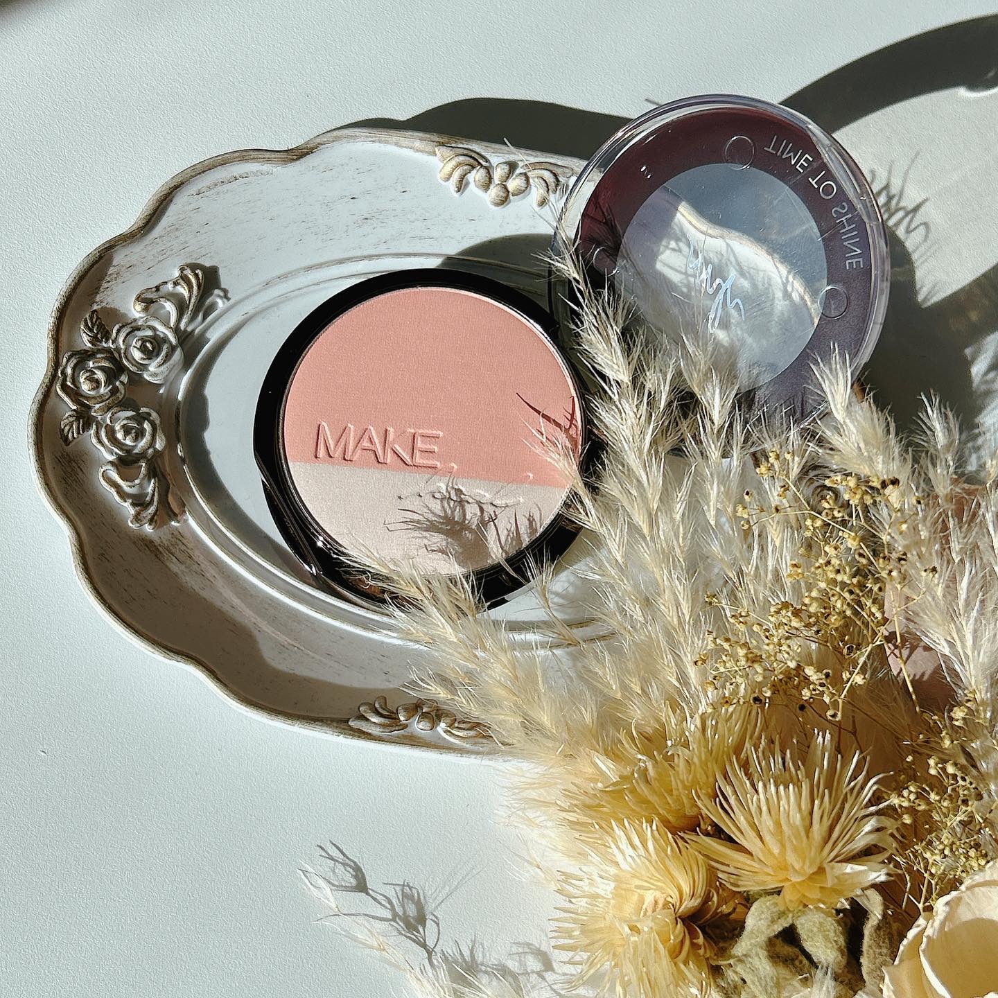 GLOW-C VOLUME CONTOUR/MAKEHEAL/パウダーチークを使ったクチコミ（3枚目）