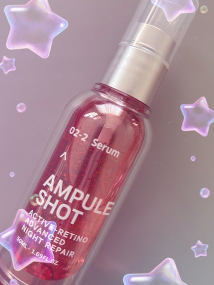 アクティブレチノ アドバンスト ナイトリペア セラム/AMPULE SHOT/美容液を使ったクチコミ(1枚目)