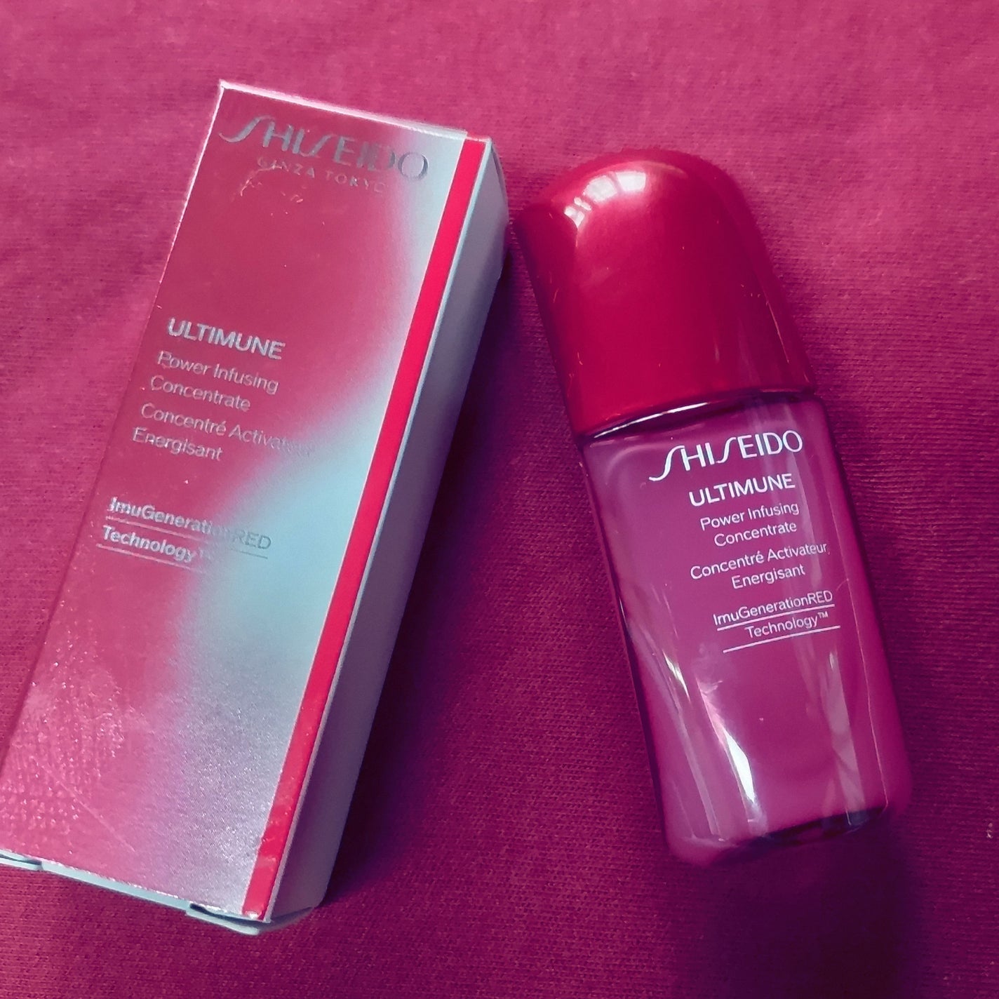 アルティミューン パワライジング コンセントレート Ⅲn/SHISEIDO/美容液を使ったクチコミ(1枚目)