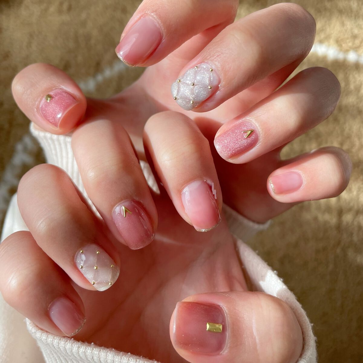 ジェルネイル(ライト対応)/セリア/ジェルネイルを使ったクチコミ(1枚目)