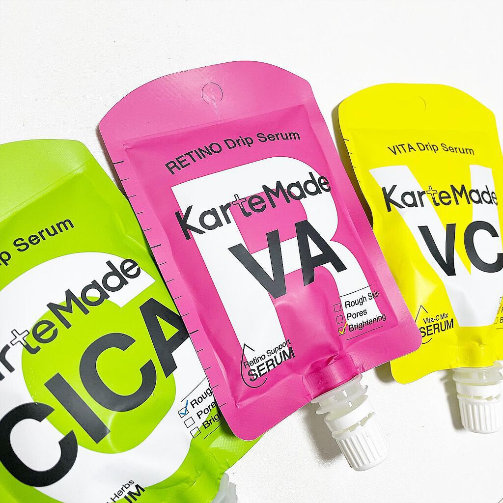 レチノドリップセラム /KarteMade /美容液を使ったクチコミ（1枚目）