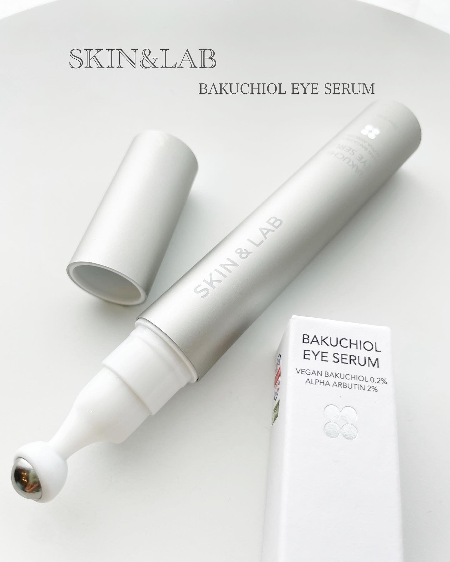 ヴィーガン バクチオールアイセラム/SKIN&LAB/アイケア・アイクリームを使ったクチコミ（1枚目）