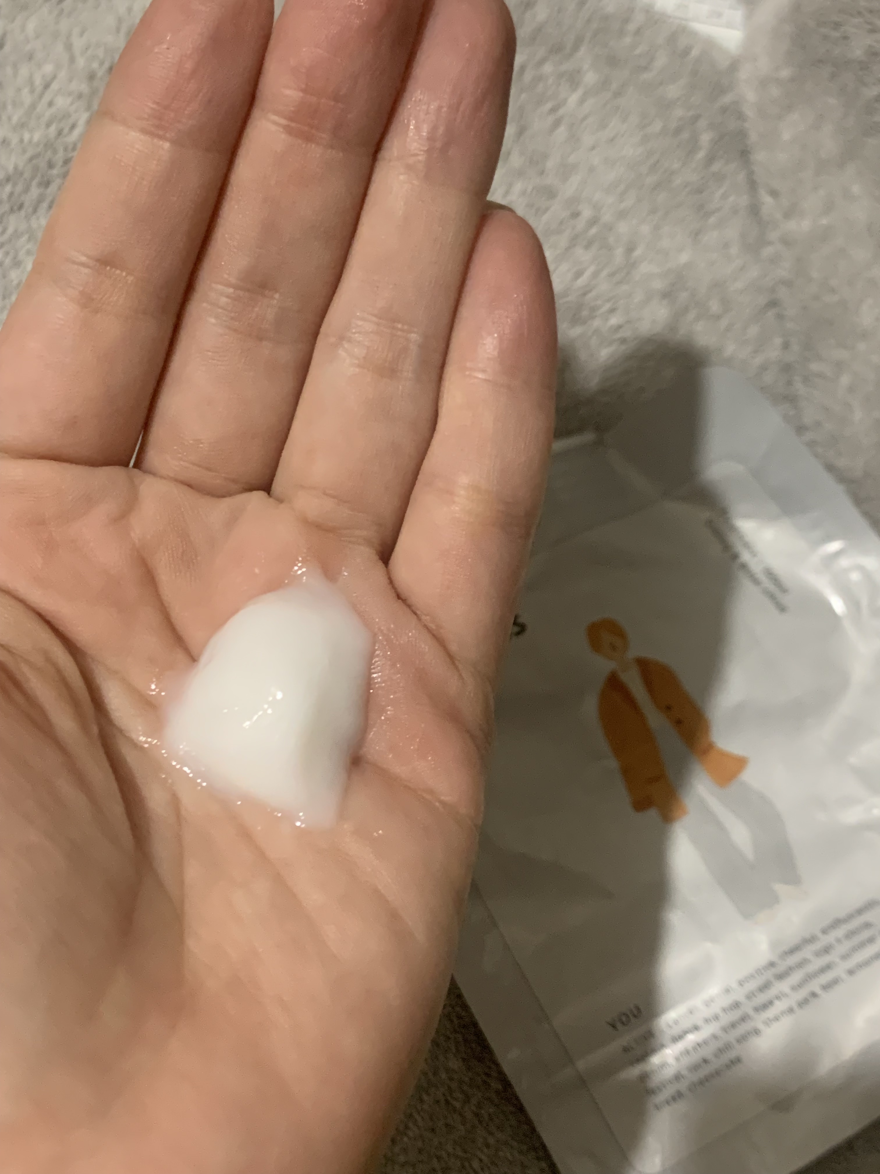 ユウ トリートメント ミニパウチ 100mL/whews/洗い流すヘアトリートメントを使ったクチコミ（2枚目）