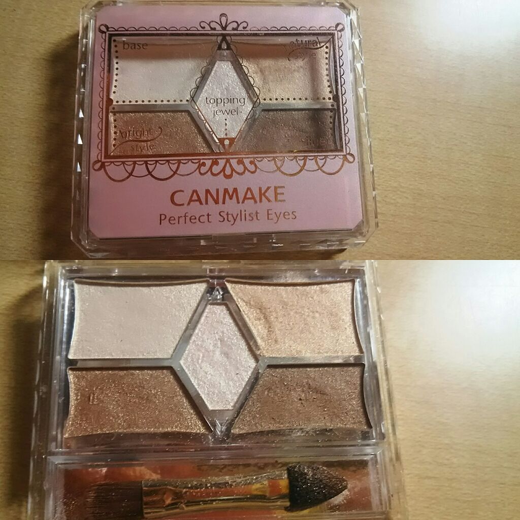 【旧品】パーフェクトスタイリストアイズ/キャンメイク/アイシャドウパレットを使ったクチコミ(1枚目)