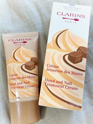 ハンド／ネイル トリートメント クリーム 30g/CLARINS/ハンドクリームを使ったクチコミ（1枚目）