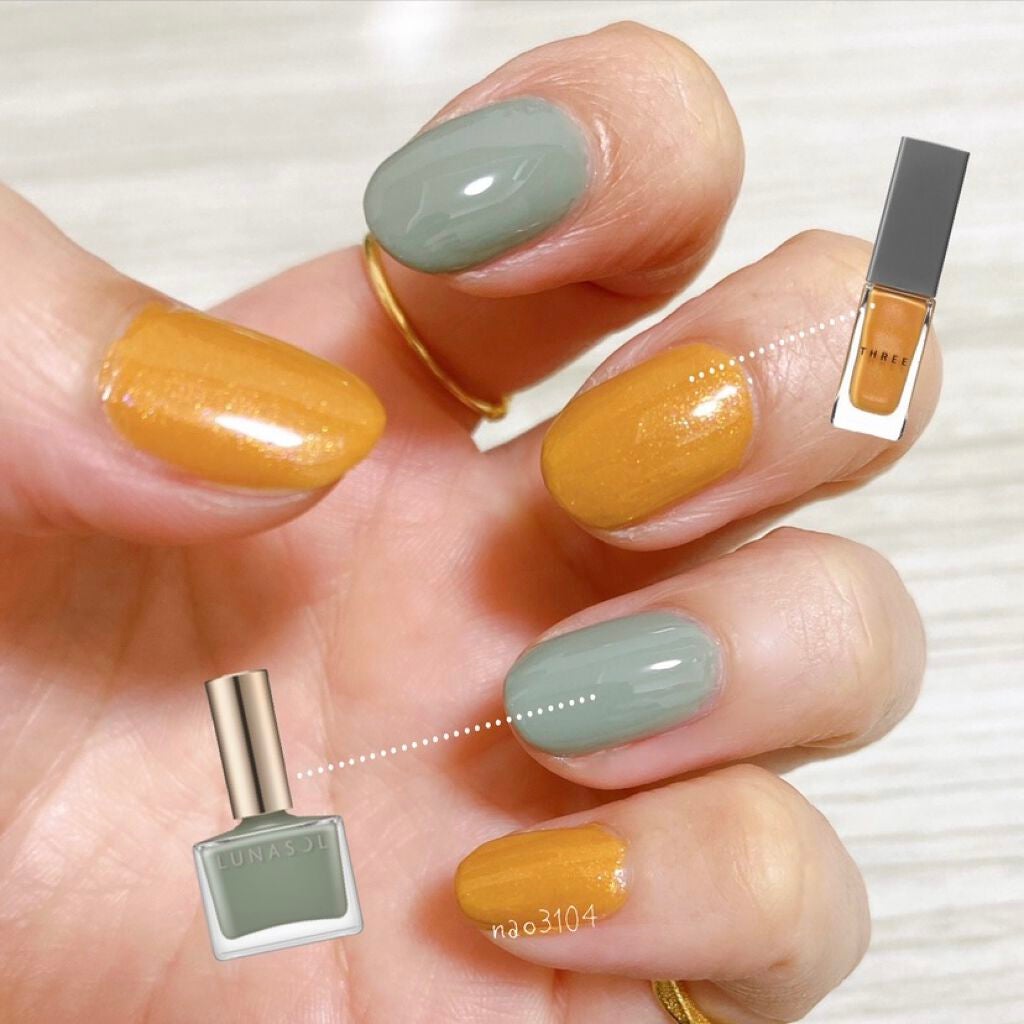 ネイルポリッシュ/THREE/マニキュアを使ったクチコミ(3枚目)