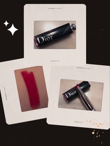 ディオール アディクト ラッカー スティック/Dior/口紅を使ったクチコミ（3枚目）