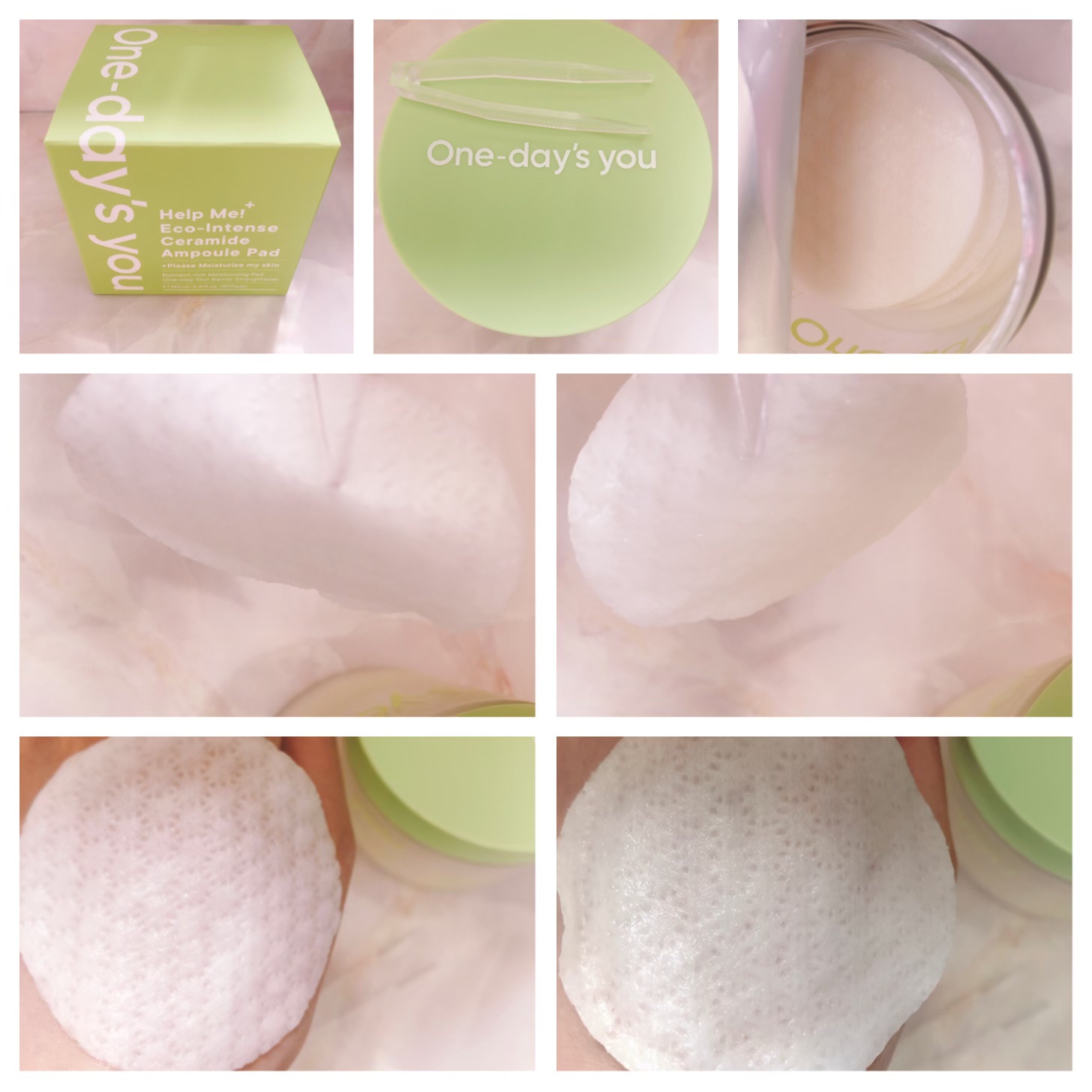ヘルプミー! エコインテンスセラミドアンプルパッド(90枚)/One-day's you/トナーパッドを使ったクチコミ（2枚目）