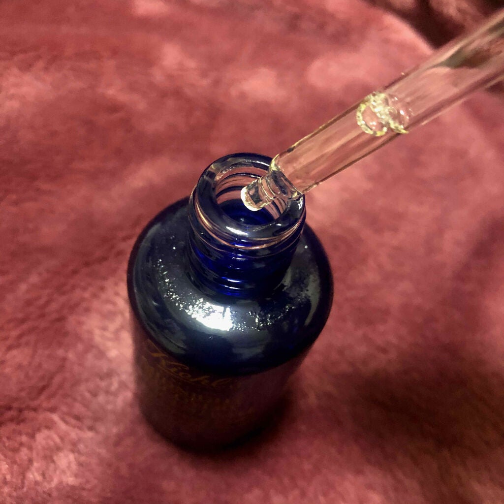 キールズ ミッドナイトボタニカル コンセントレート/Kiehl's/フェイスオイルを使ったクチコミ(2枚目)