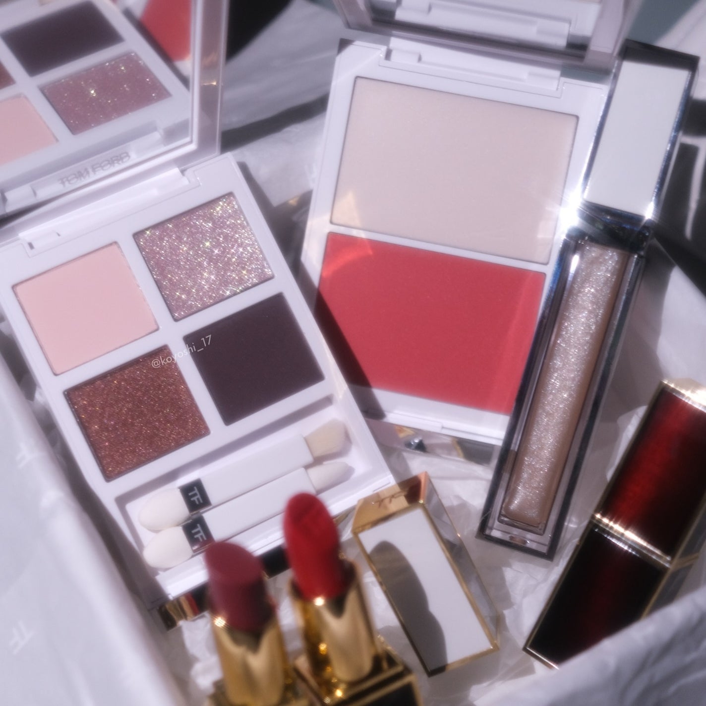 ソレイユ アイ カラー クォード/TOM FORD BEAUTY/アイシャドウパレットを使ったクチコミ(1枚目)