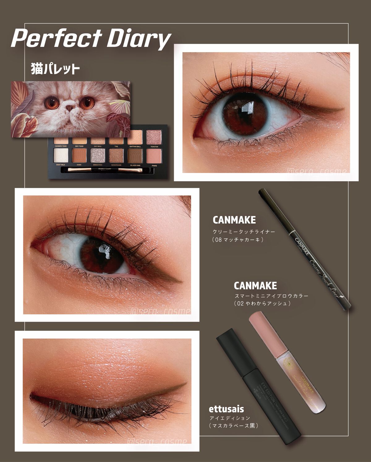 クリーミータッチライナー/キャンメイク/ジェルアイライナーを使ったクチコミ(1枚目)