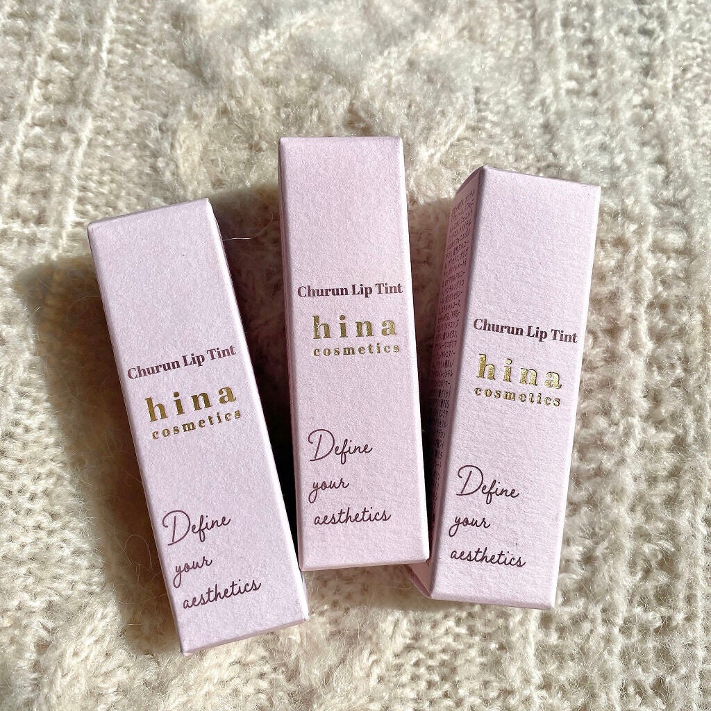 チュルンリップティント/hina cosmetics/リップティントを使ったクチコミ(6枚目)